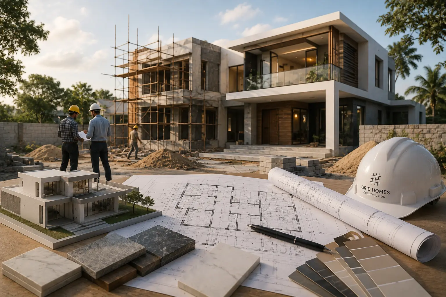 Individual House Construction